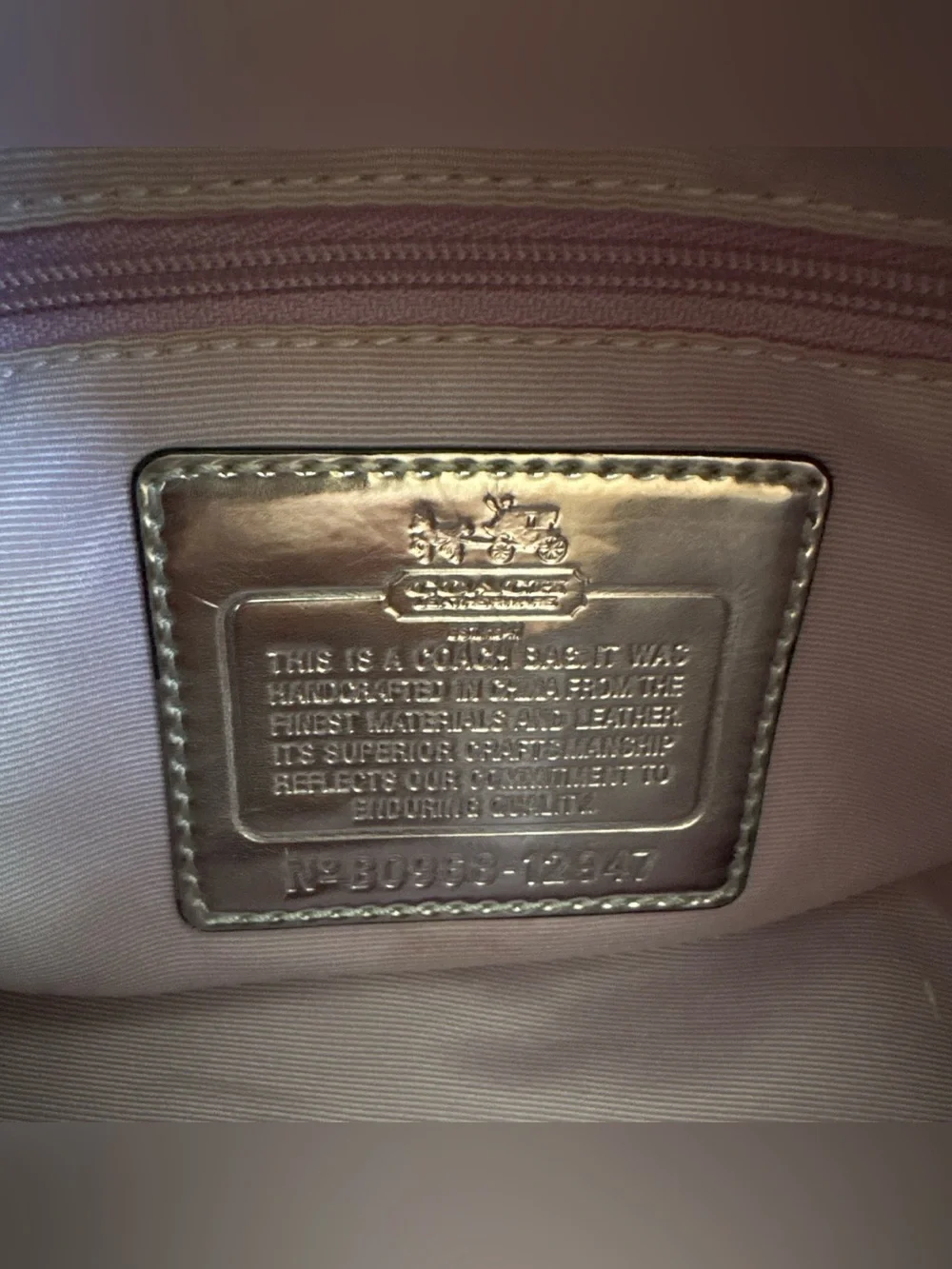 Coach Madison Signature Op Art Sabrina